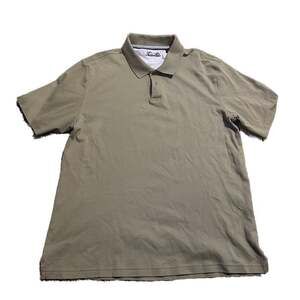 Tasso Elba Golf Men's Knit Normcore Polo Shirt Large Olive Green Cotton